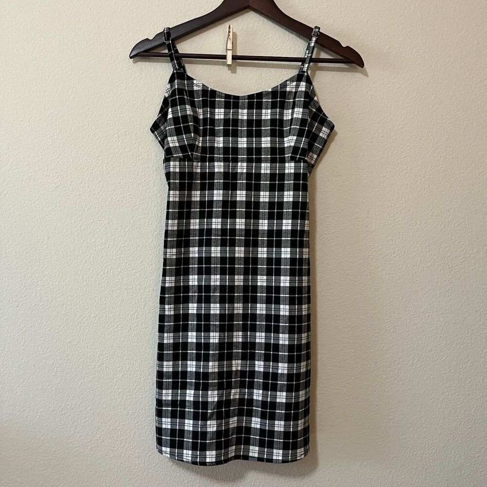 Brandy Melville John Galt Plaid Y2K Dress S
